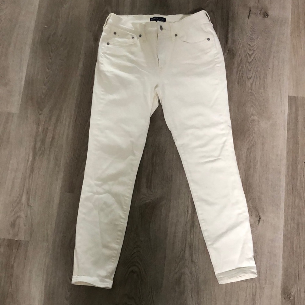 J. Crew Mercantile Jeans, off white, size 28
